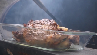 Rotisserie, Meat, Barbecue, Oven, Dinner, Food