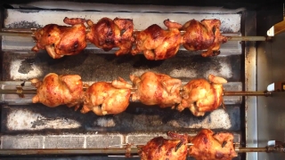 Rotisserie, Oven, Kitchen Appliance, Home Appliance, Meat, Grill