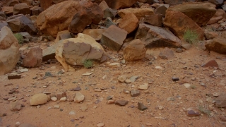 Sand, Desert, Rock, Landscape, Stone, Travel