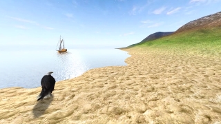 Sea, Ocean, Boat, Water, Beach, Sky
