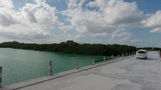 Shore, Water, Breakwater, Lakeside, Barrier, Landscape