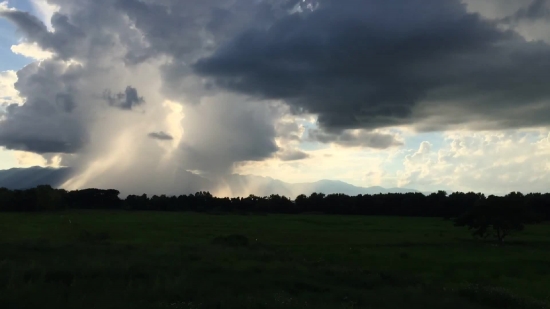 Sky, Atmosphere, Field, Landscape, Grass, Land