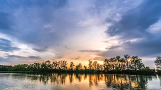 Sky, Atmosphere, Lake, Water, Landscape, Reflection