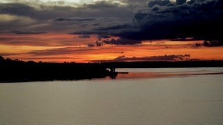 Sky, Atmosphere, Sunset, Water, Landscape, Sunrise