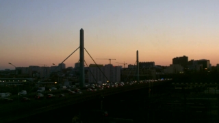 Sky, City, Architecture, Skyline, Building, Sunset