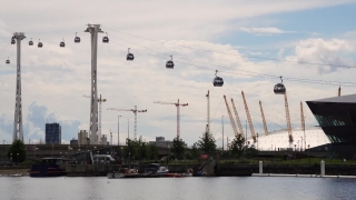 Sky, Ship, Waterfront, Crane, Industry, Water