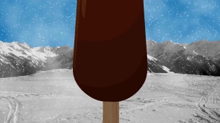 Snow, Weather, Ice Lolly, Evergreen, Ice, Sign