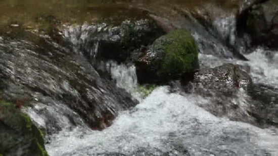 Stone, Rock, Water, Waterfall, River, Stream