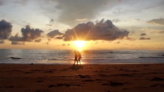 Sun, Beach, Sunset, Ocean, Sea, Star