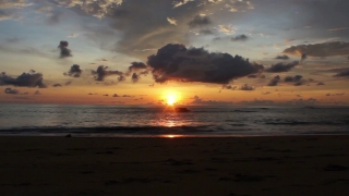 Sun, Beach, Sunset, Sky, Ocean, Star