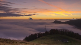 Sun, Sky, Sunset, Landscape, Clouds, Sunrise