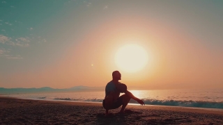 Sun, Sunset, Beach, Star, Sea, Sky