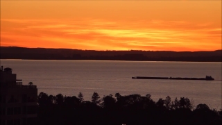 Sunset, Sky, Sun, Sea, Ocean, Landscape