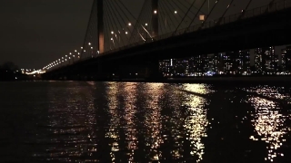 Suspension Bridge, Bridge, Structure, City, River, Architecture