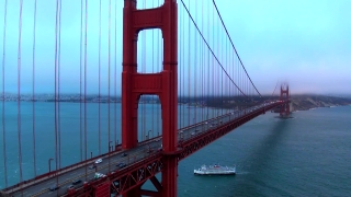 Suspension Bridge, Bridge, Structure, Pier, Landmark, Bay