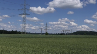 Turbine, Cable, Sky, Power, Electricity, Energy