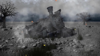 Vehicle, Tank, Cannon, Wreckage, High-angle Gun, Part