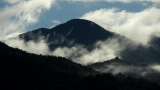 Volcano, Mountain, Natural Elevation, Geological Formation, Landscape, Clouds