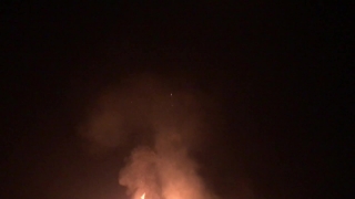 Volcano, Star, Light, Mountain, Space, Smoke