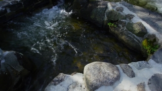 Water, Ice, River, Cave, Geological Formation, Rock