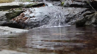 Water, River, Stream, Waterfall, Rock, Ice