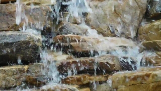 Waterfall, Stream, River, Water, Rock, Cascade