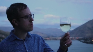 Wine, Wineglass, Man, Portrait, Glass, Face