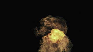 Flame, Fire, Smoke, Black, Heat, Hot