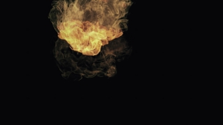 Blaze, Flame, Black, Fire, Smoke, Burn