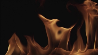 Fireplace, Fire, Black, Flame, Sexy, Body