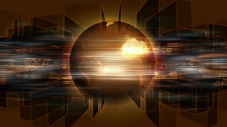 Light, Structure, Looking Glass, Digital, Planetarium, Fantasy