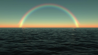 Sea, Ocean, Sky, Sun, Water, Sunset