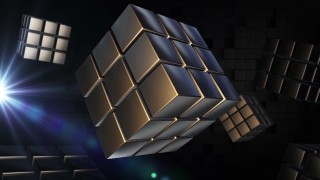Box, 3d, Square, Lampshade, Render, Tile