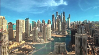 Business District, City, Skyline, Skyscraper, Cityscape, Architecture