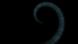 Nematode, Worm, Invertebrate, Animal, Black, Space