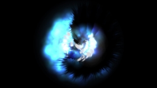 Light, Gas Ring, Fractal, Black, Wallpaper, Digital