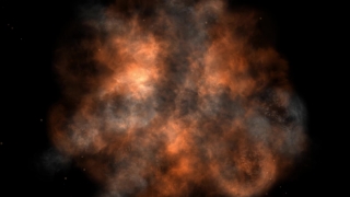 Smoke, Cloud, Space, Satellite, Light, Sky