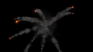 Invertebrate, Smoke, Space, Jellyfish, Night, Moon