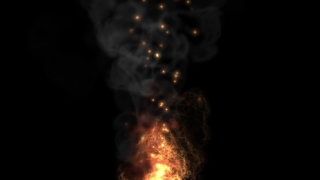 Blaze, Smoke, Black, Flame, Fire, Light