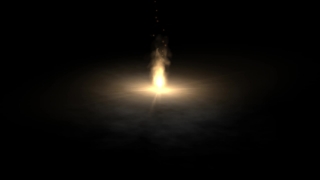 Bobbin, Light, Fire, Space Shuttle, Dark, Black