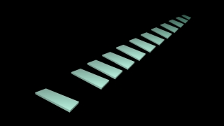 Piano, Step, Black, Support, 3d, Device
