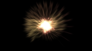 Heat, Light, Star, Glow, Explosion, Black