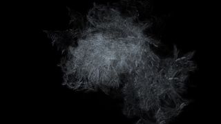 Smoke, Cloud, Light, Moon, Black, Night