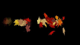 Maple, Yellow, Orange, Autumn, Leaf, Frame