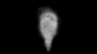 Smoke, Moon, Black, Space, Cloud, Planet