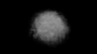 Smoke, Cloud, Moon, Night, Space, Sky