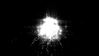 Lightning, Star, Night, Light, Space, Design