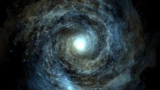 Moon, Planet, Space, Hole, Crater, Galaxy