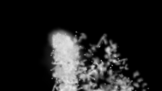 Black, Smoke, Night, Cloud, Moon, Sky